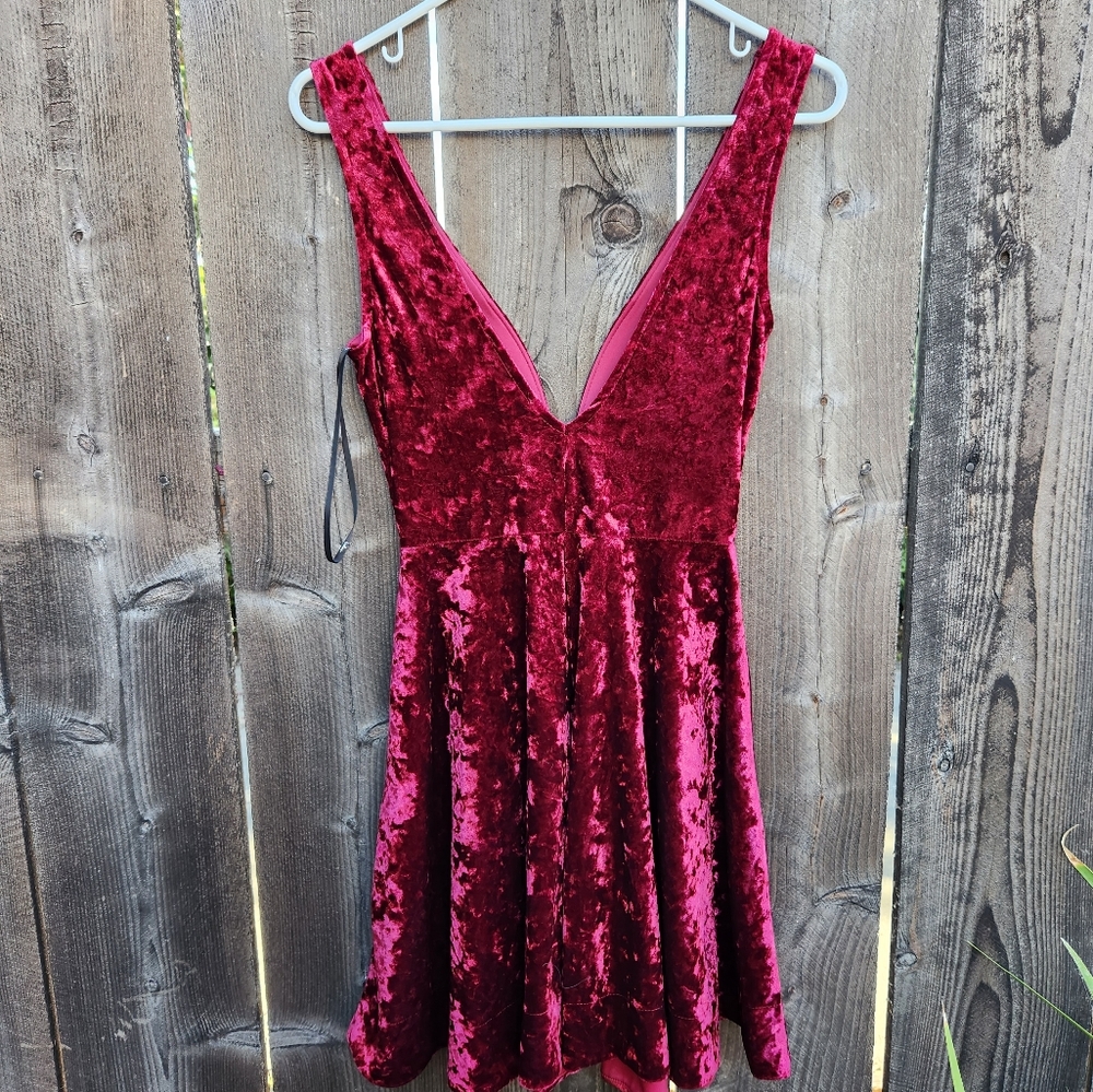 Lulu's Velvet Dress